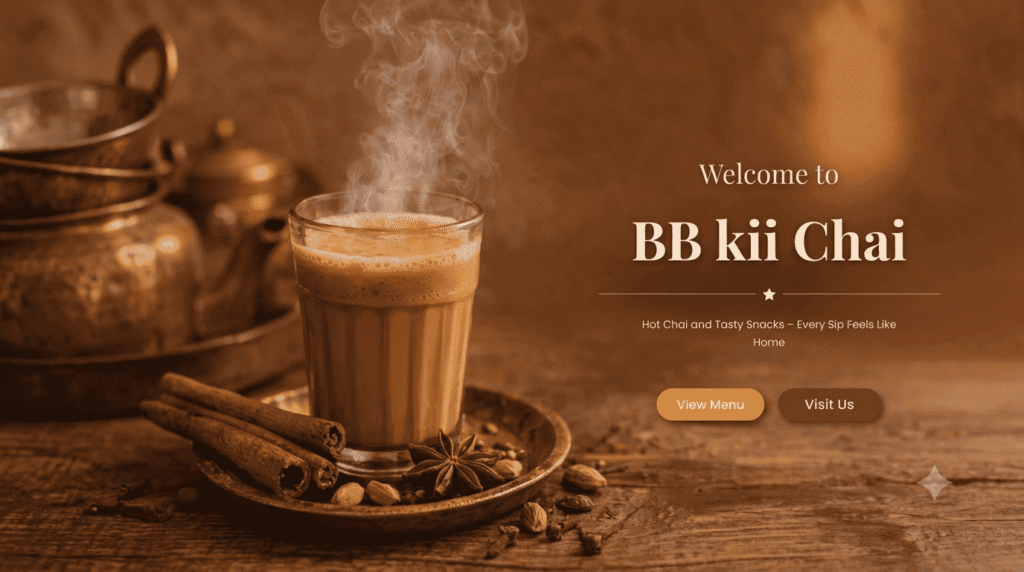 Cafe website